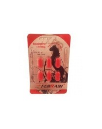 Ferrari Kırmızı 6 Tablet Etkili Sex Hapı